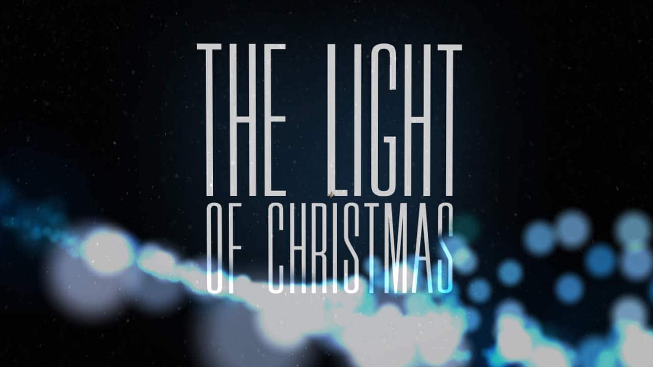 christ is the light of christmas