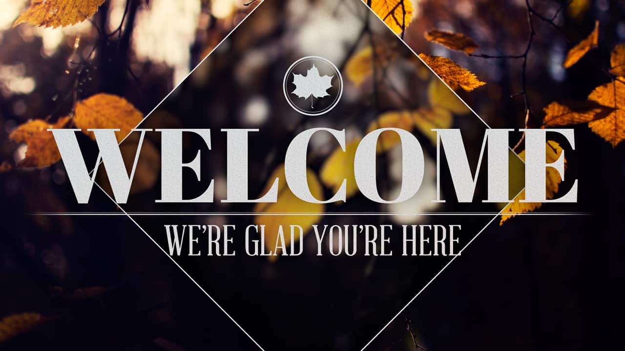 fall welcome backgrounds