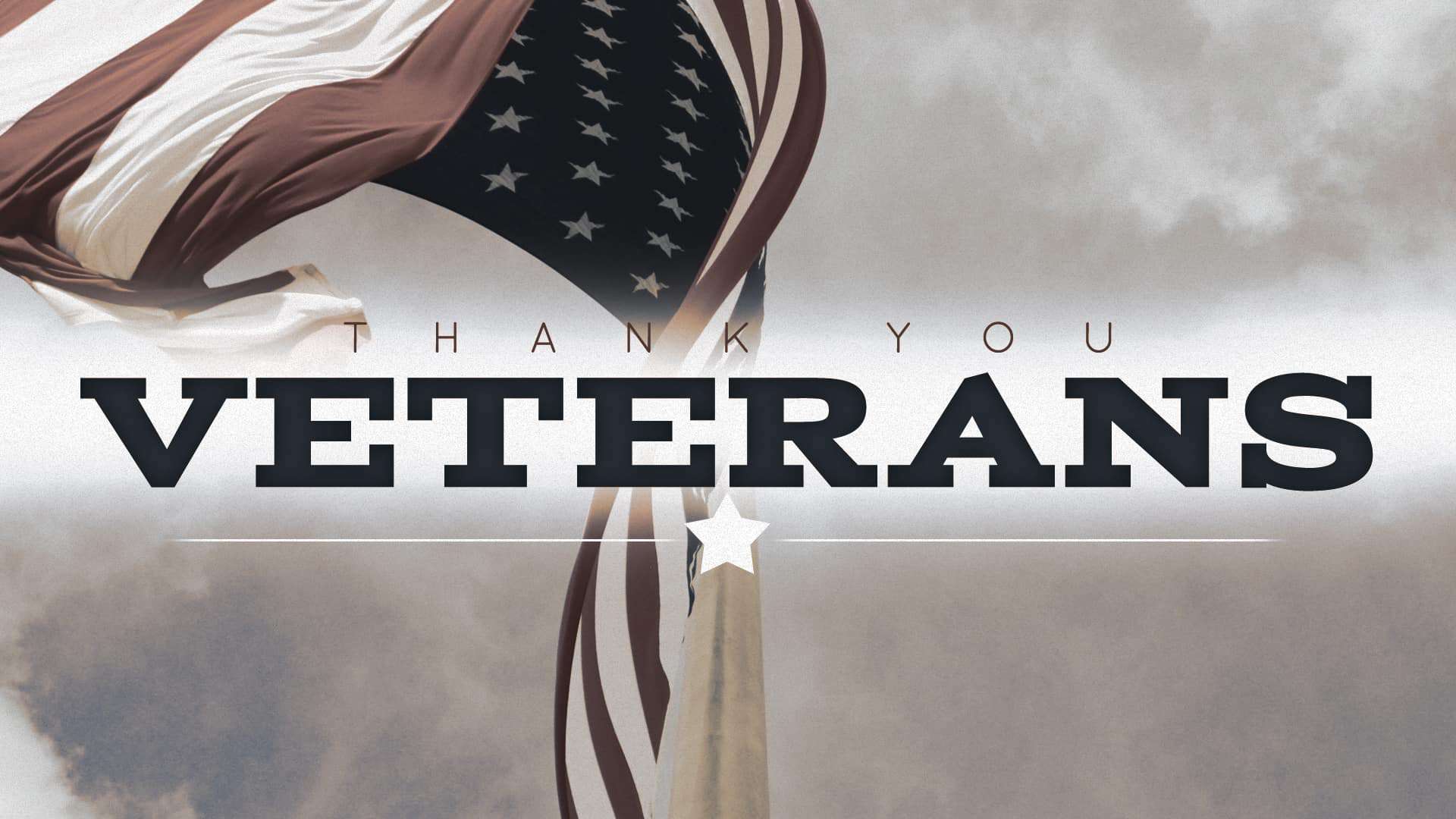 Veterans Day Thank You Sign